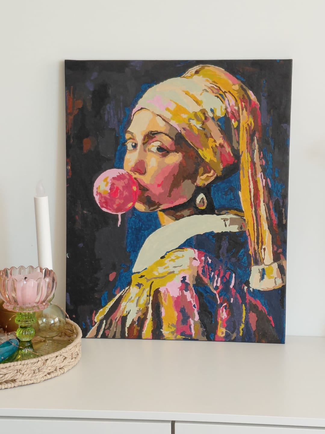 Customer photo review of Meisje met de parel kauwgom