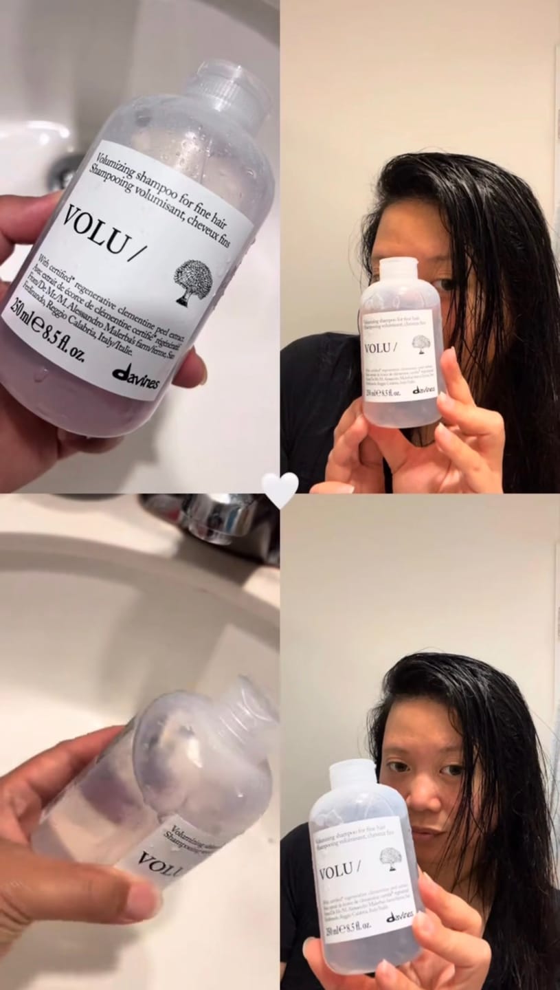 Customer photo review of VOLU Shampoo