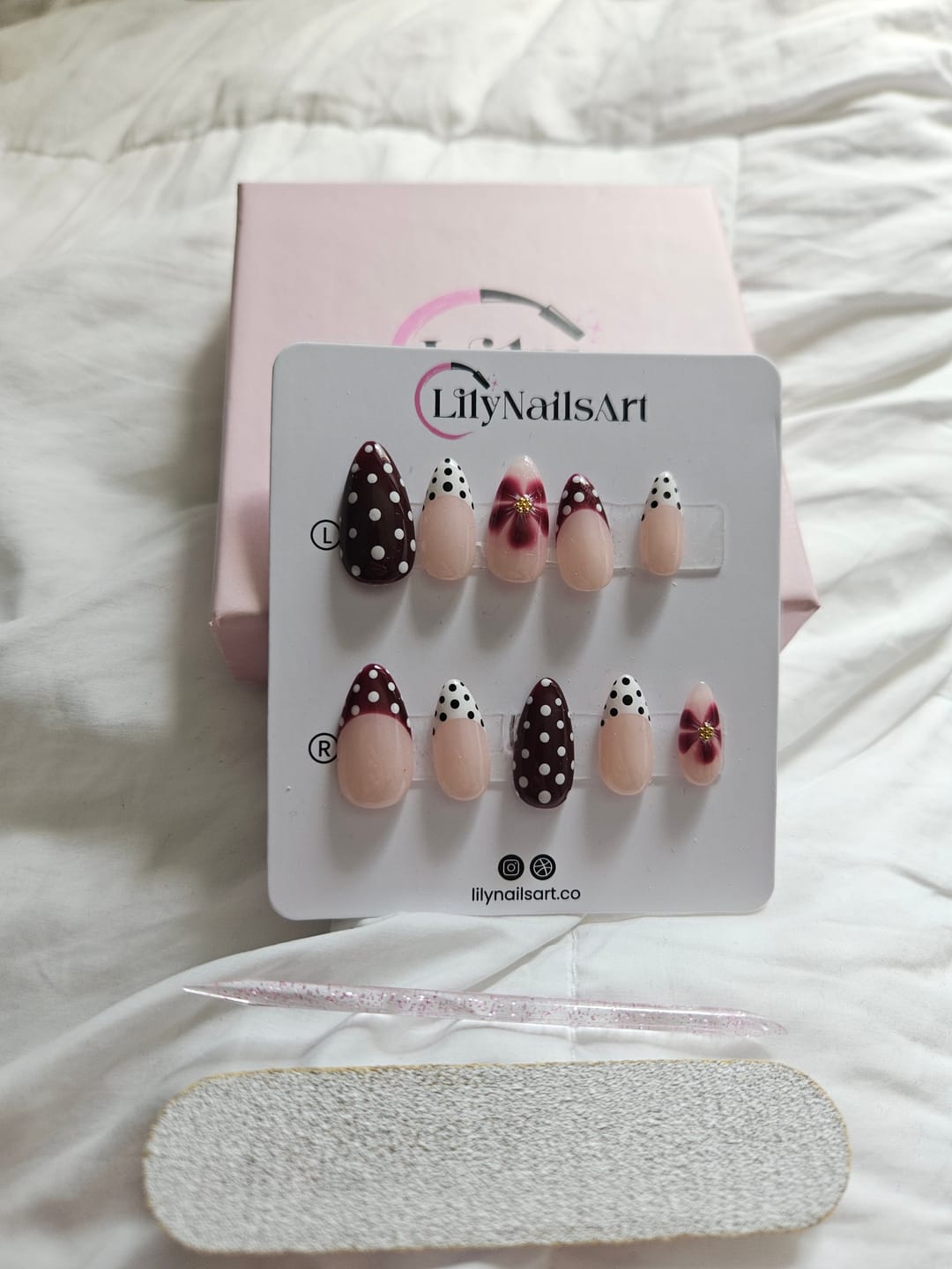 Customer photo review of Velvet Dottie
