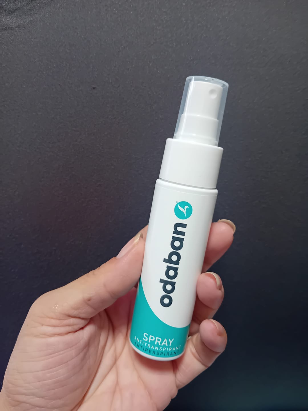 Customer photo review of odaban® Spray Antiperspirant