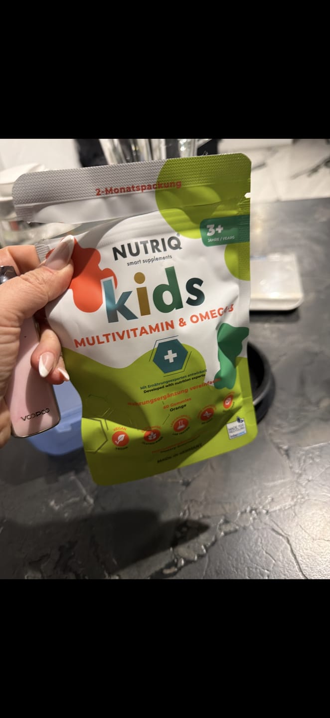 Customer photo review of Kids Multivitamin & Omega-3