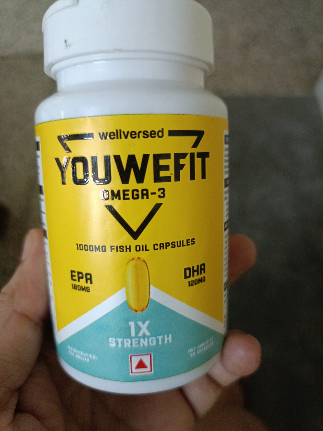 Customer photo review of YouWeFit Omega-3 Fish Oil (60 Capsules), 1000mg