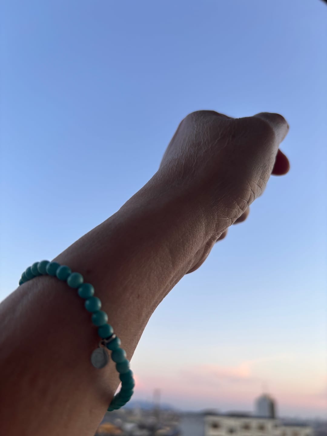 Customer photo review of Turquoise Bracelet Mini