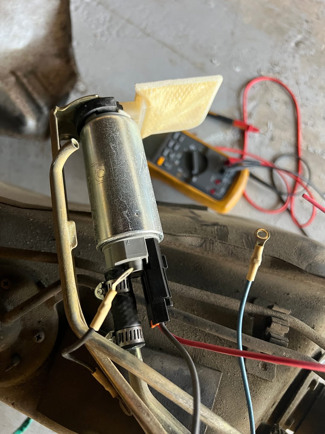 Customer photo review of Walbro 255lph High Pressure Fuel Pump with install kit