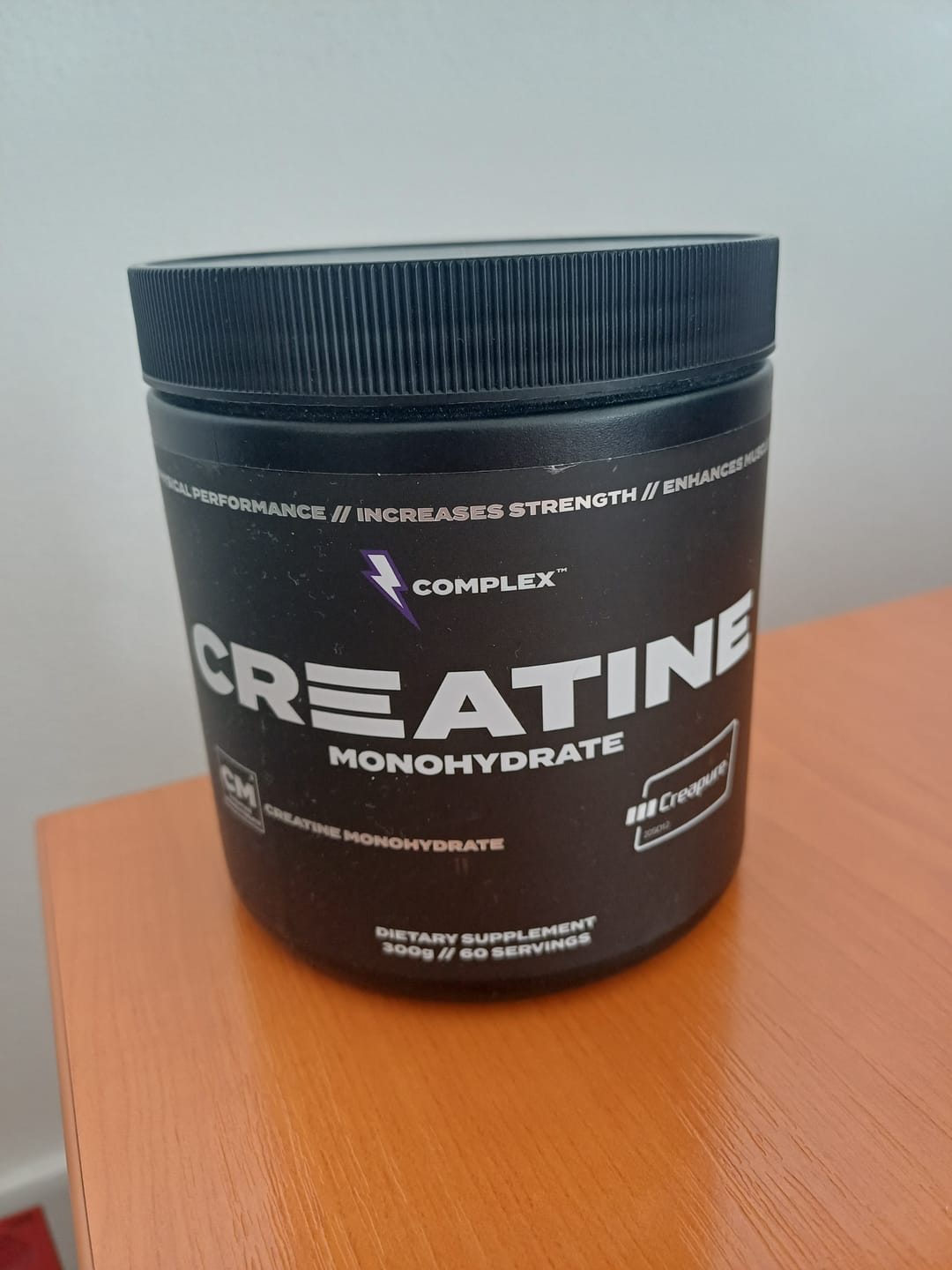 Customer photo review of Creatine Monohydrate