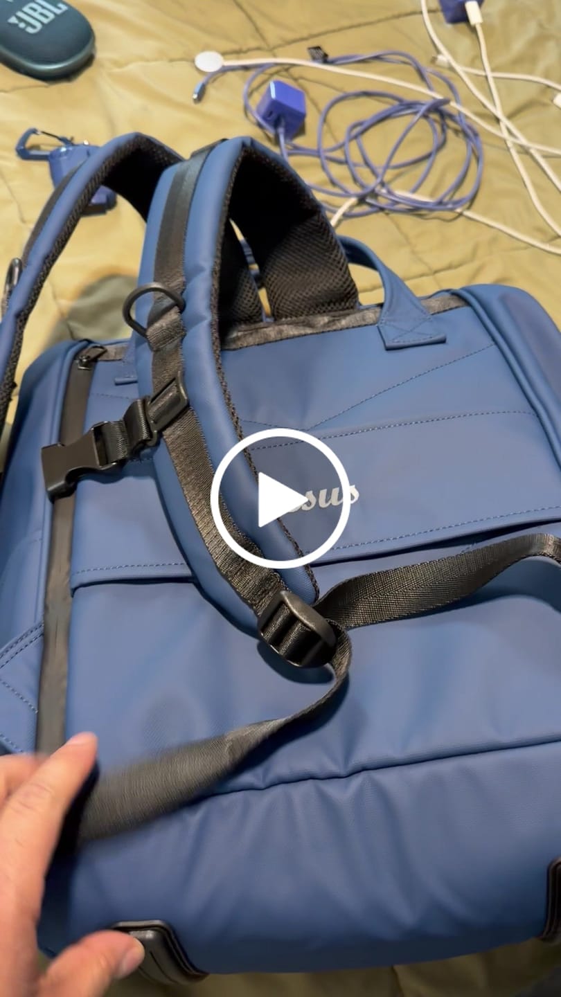 Customer video review of Personalized Cascade Backpack - Standard