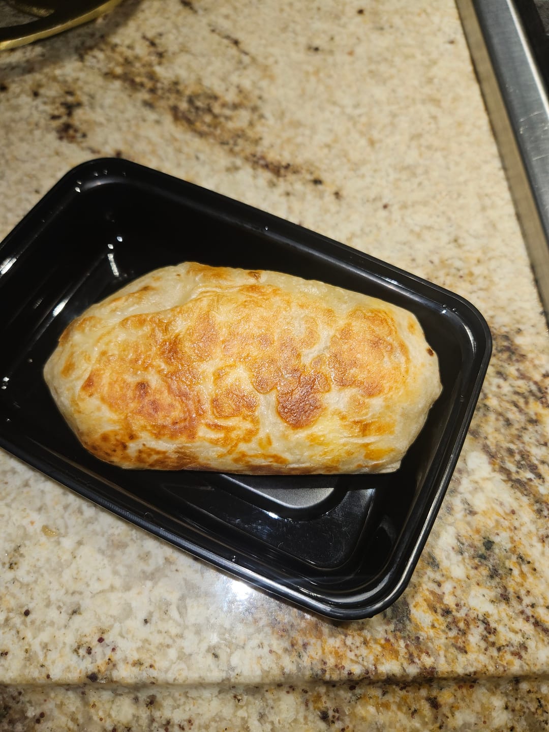 Customer photo review of Bison Kickstart Burrito