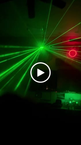 Customer video review of RaveLight™ UPGRADED 15-Eye Laser Party Light