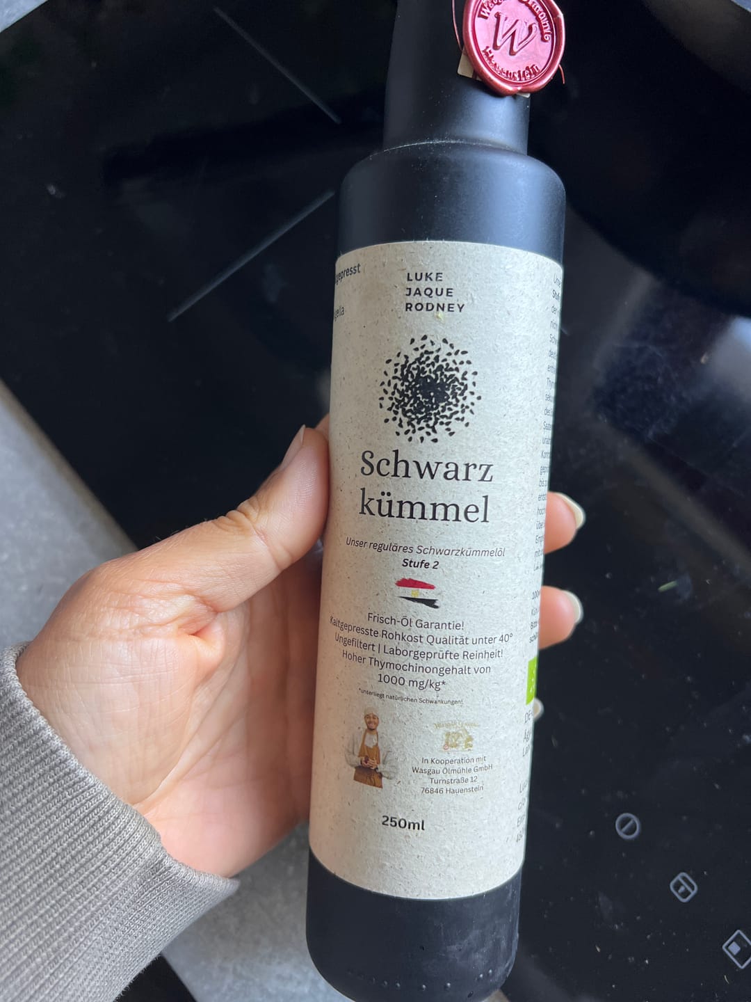 Customer photo review of Schwarzkümmelöl
