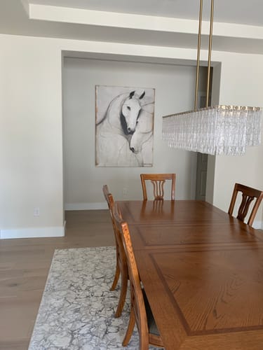 Customer review photo for Contemporary Horse Art #HA040