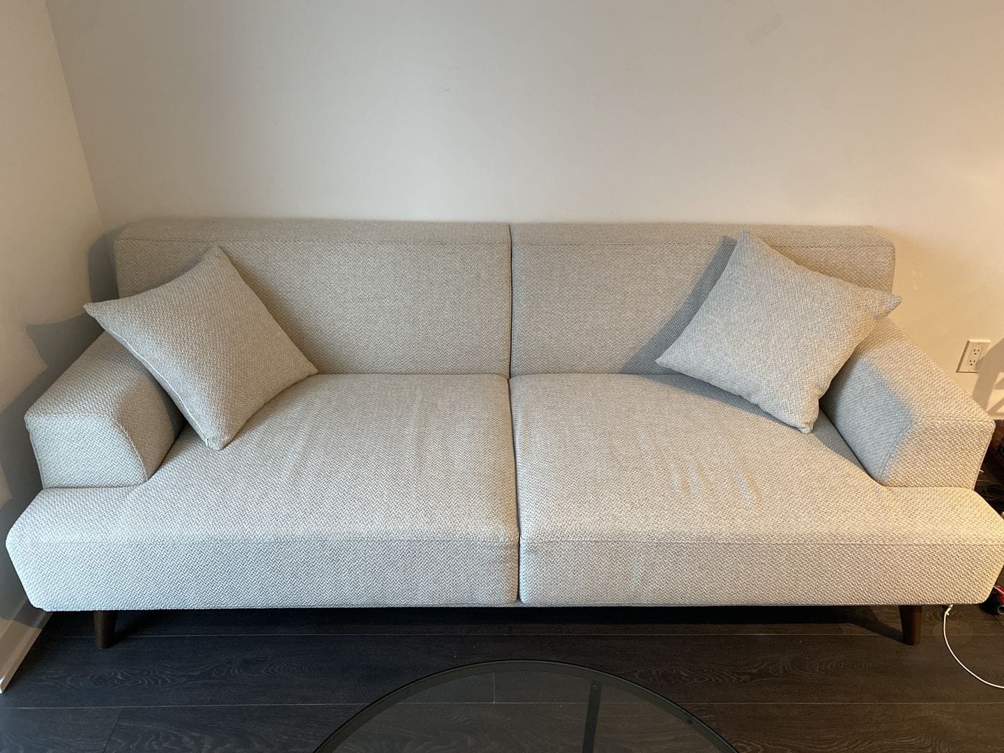 Customer photo review of Elegant 雙座位梳化｜現代簡約二人沙發｜Flexcomforts 香港