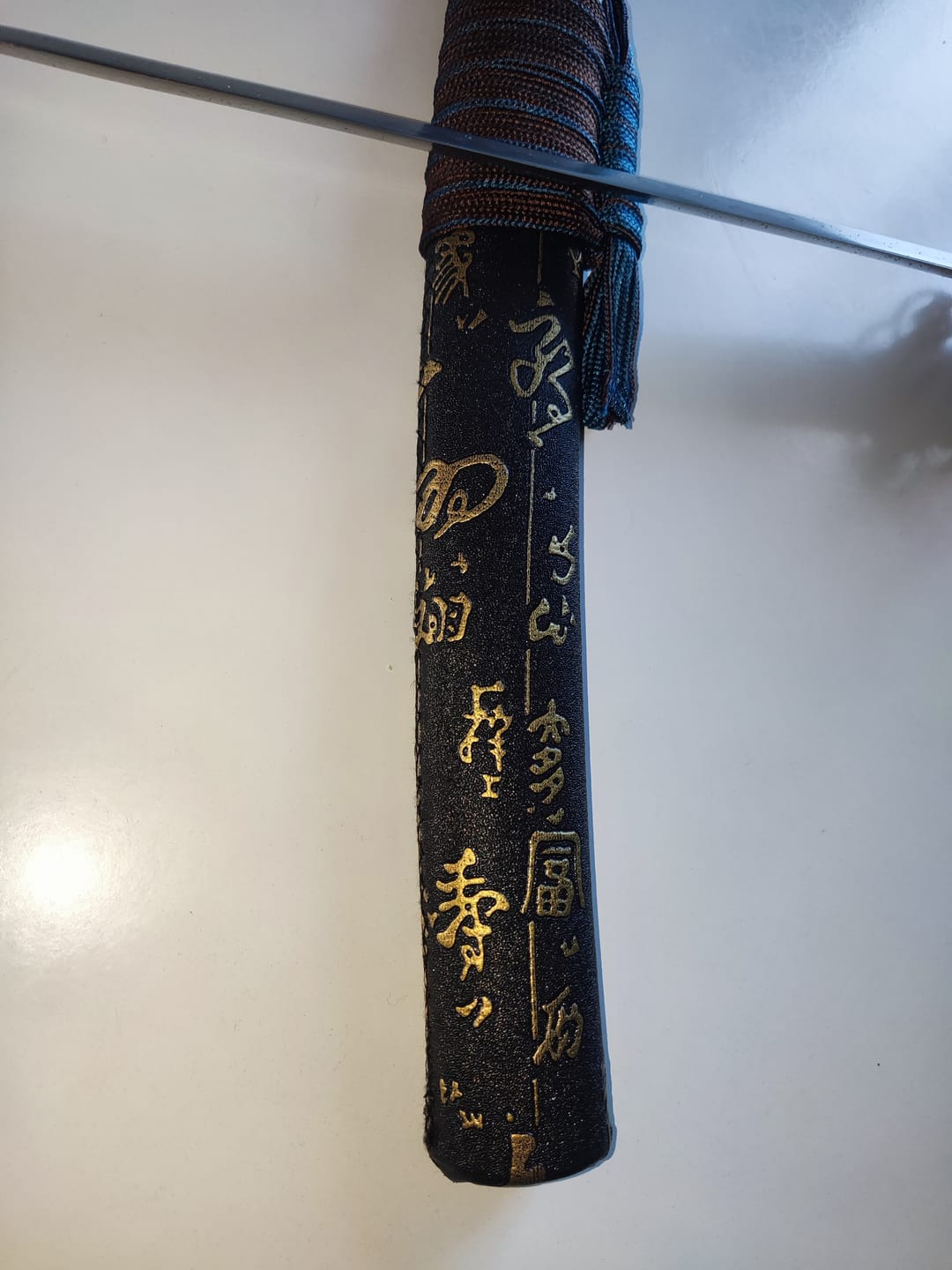 Customer photo review of Kurogane Tantō 黒金短刀