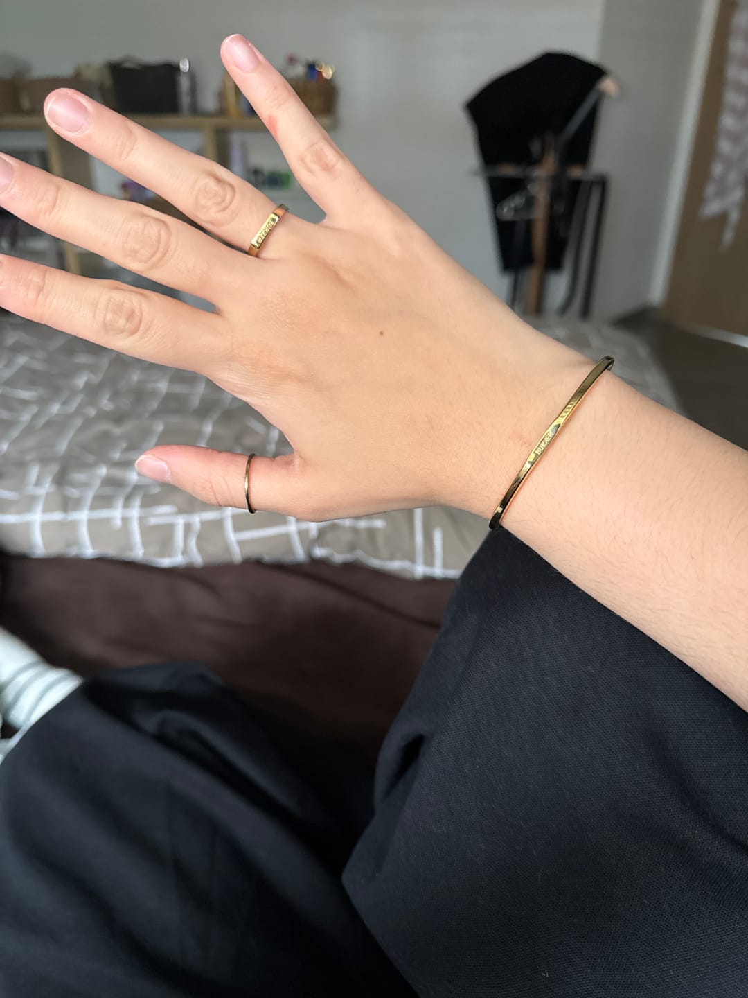 Customer photo review of Violet Petite Bracelet