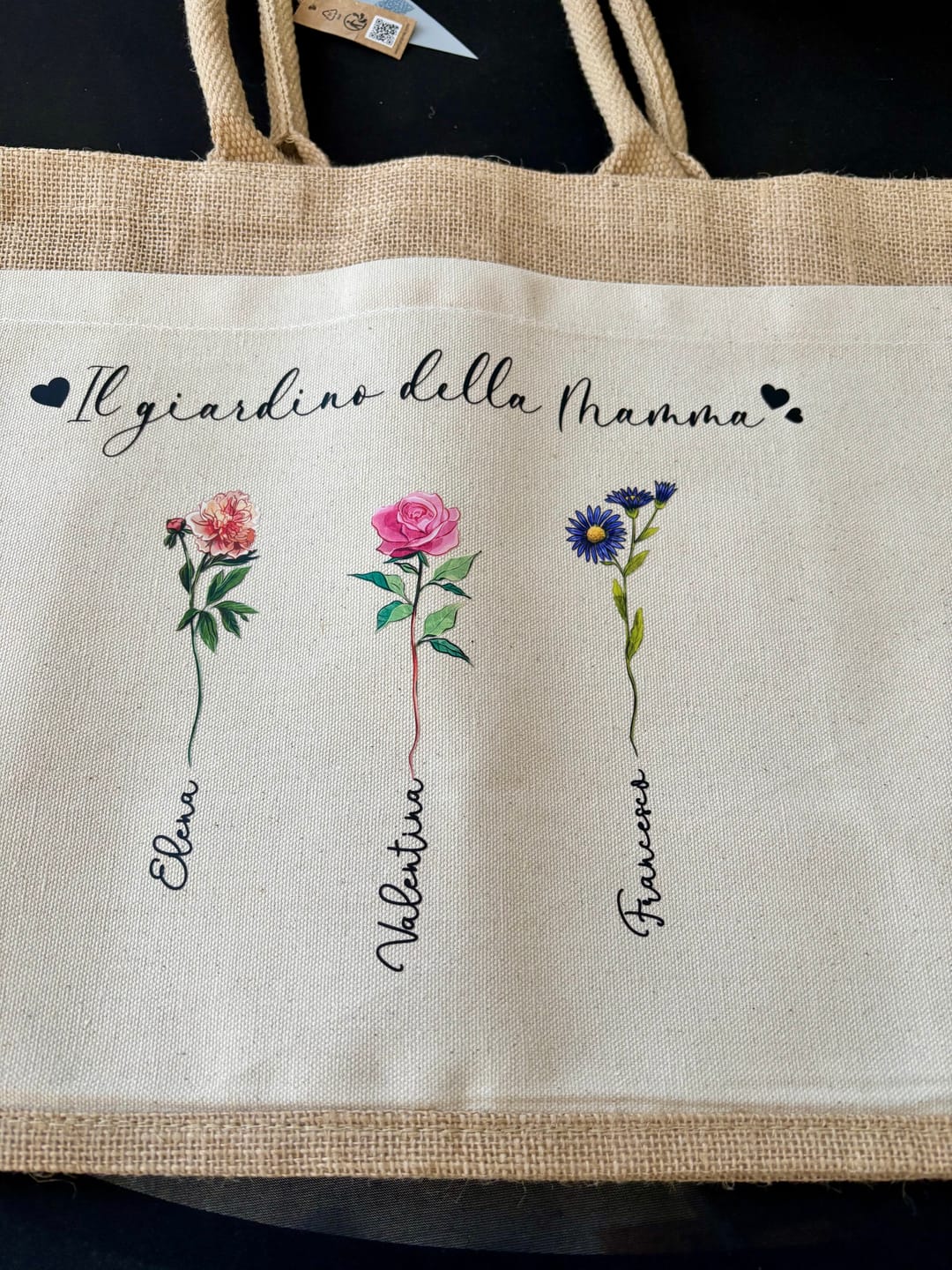 Customer photo review of Il giardino della nonna - Borsa per nonni