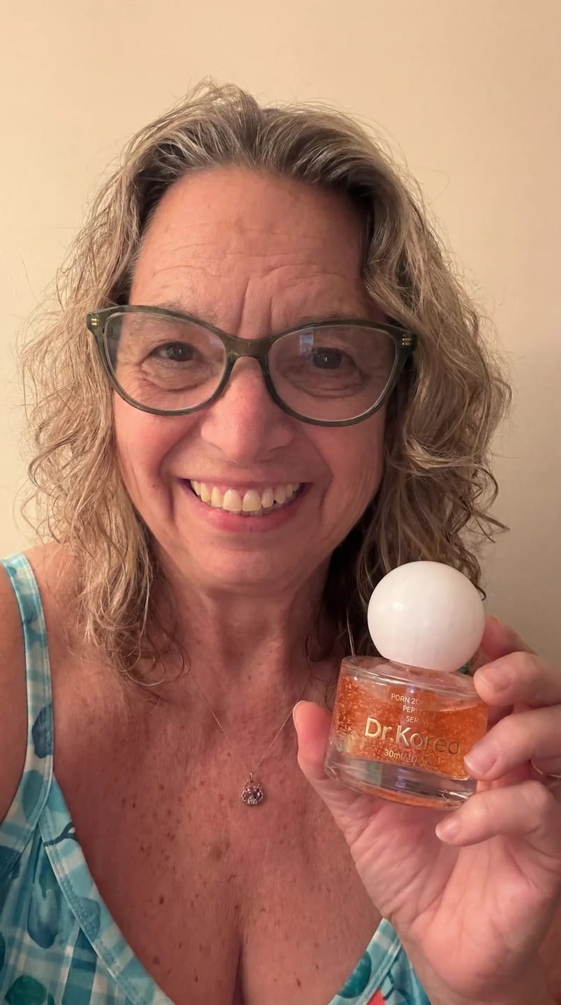 Customer photo review of PDRN & Peptide-8 Glass Skin Serum