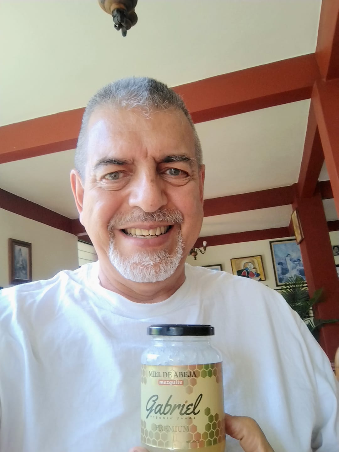 Customer photo review of Miel de Abeja 100% Pura de Flor de Mezquite (500 g)
