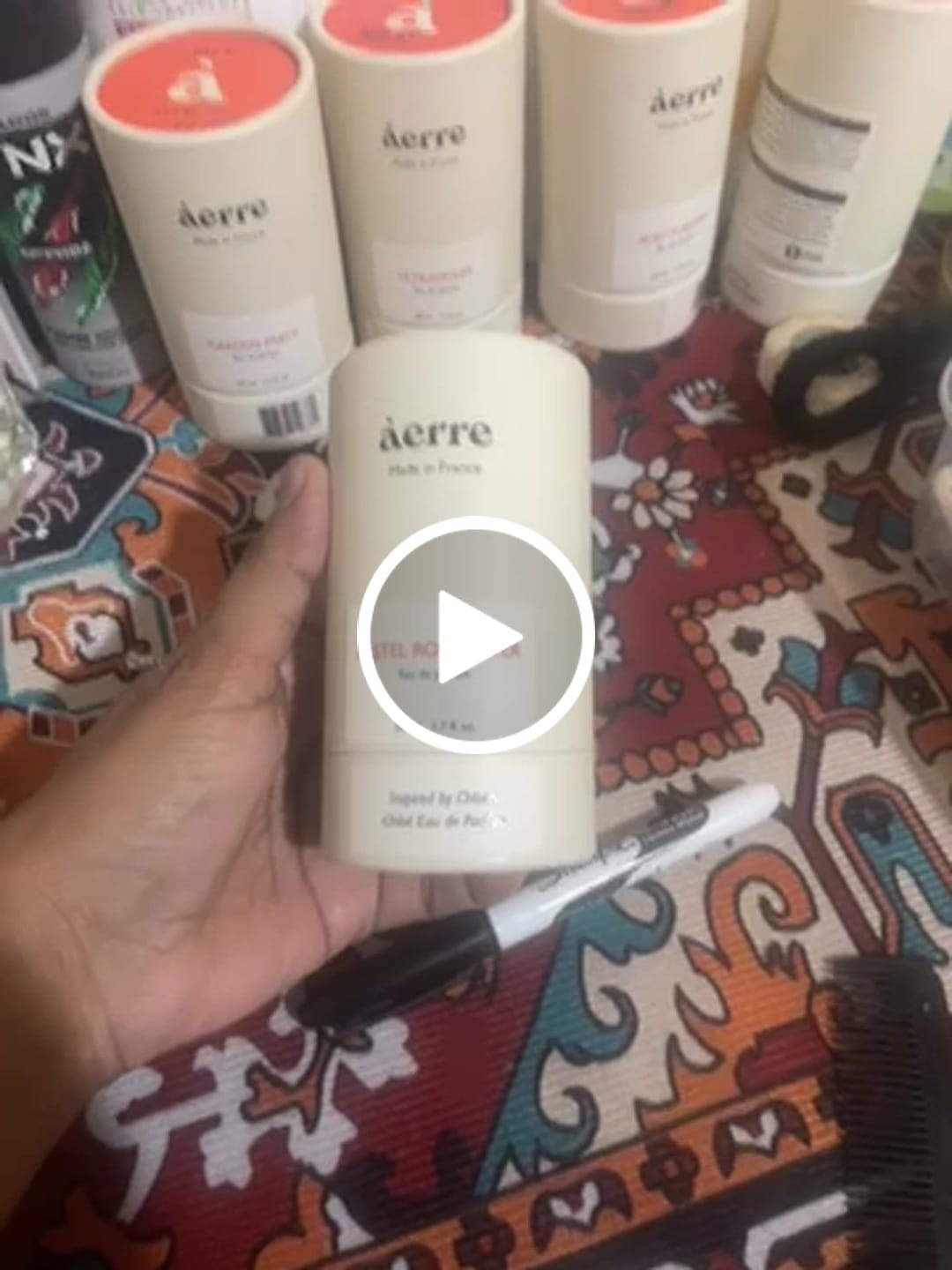 Customer video review of Pastel Rosewater
