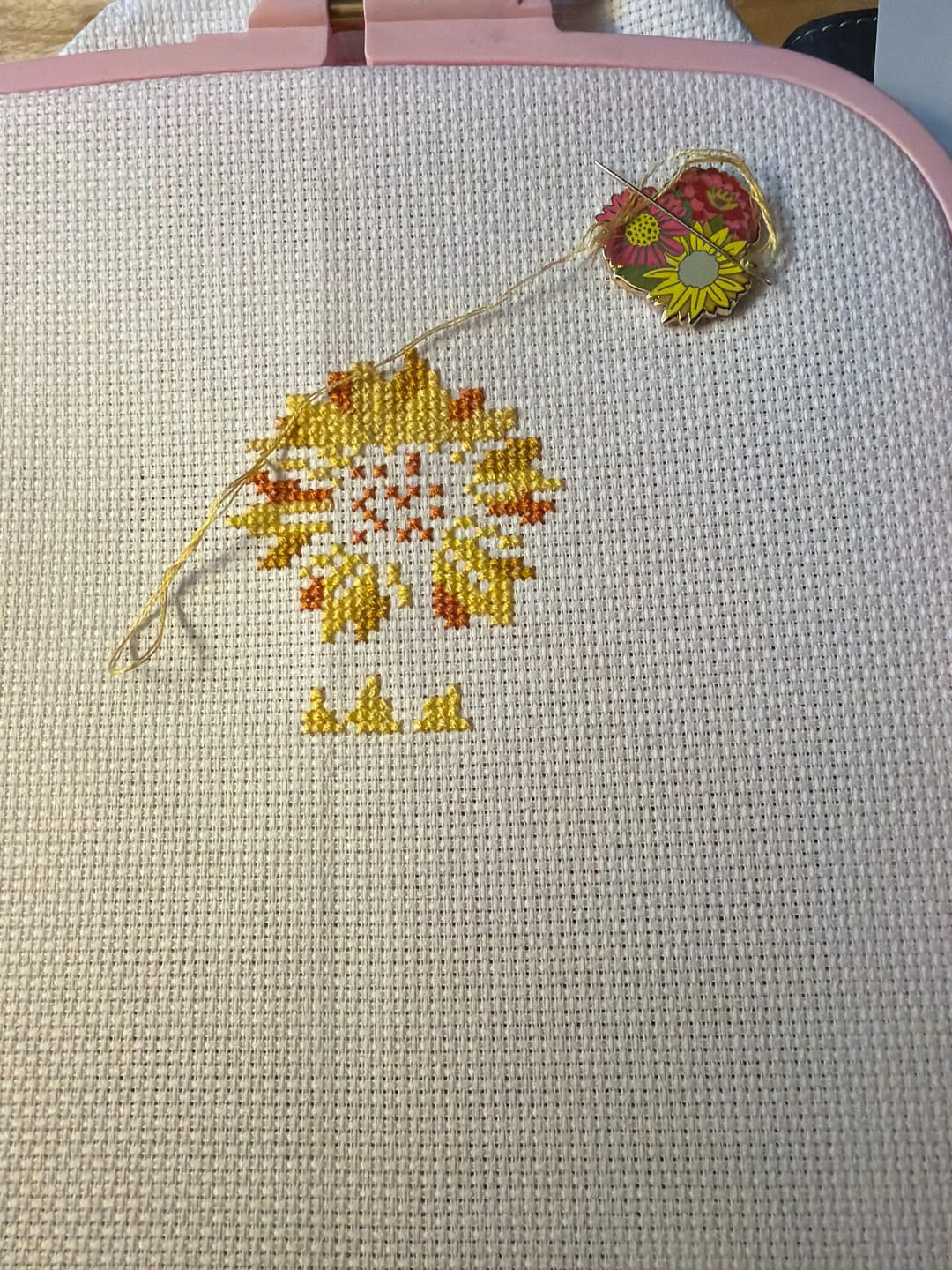 Customer photo review of Needle Minder - Flowers
