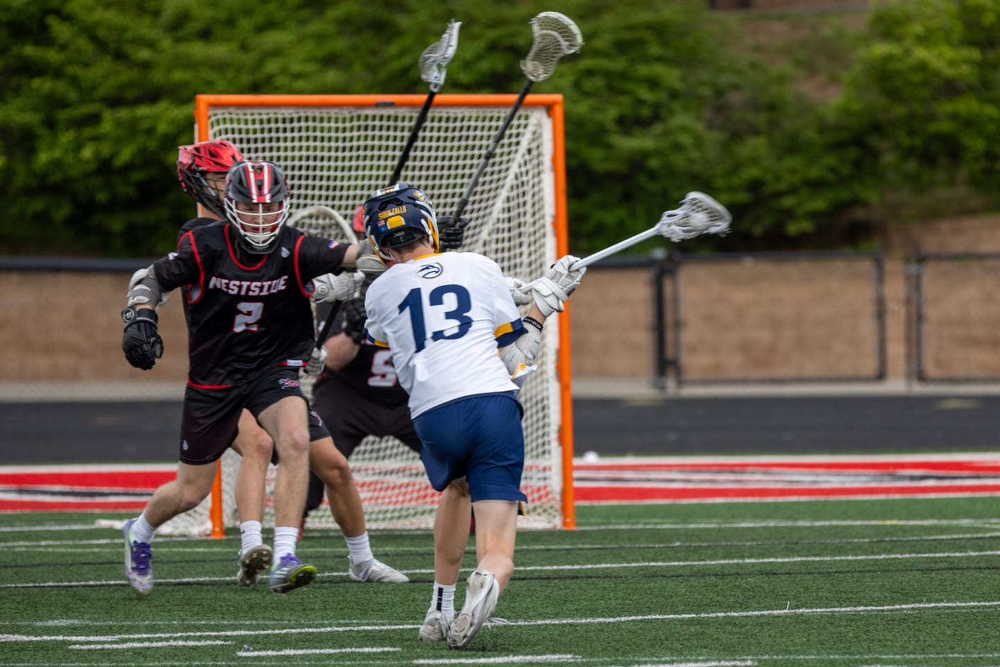 Customer photo review of Vanquish Elite ScTi Lacrosse Shaft