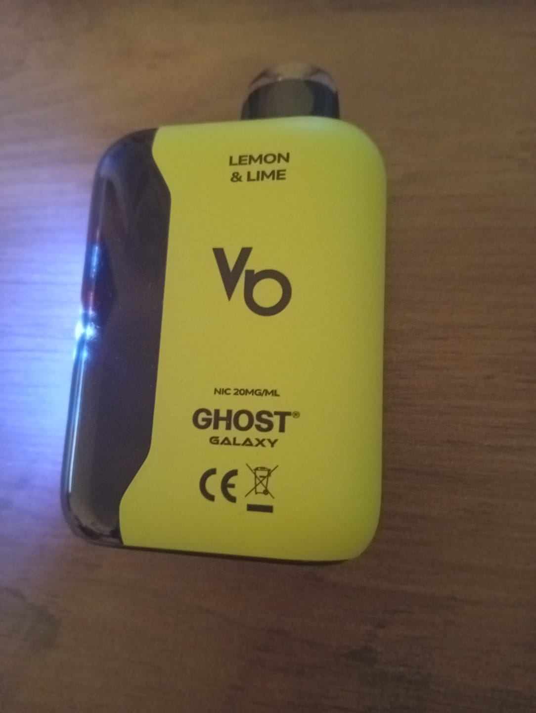 Customer photo review of Ghost - Galaxy 25K - Puff / Vape Jetable - 2% Nicotine