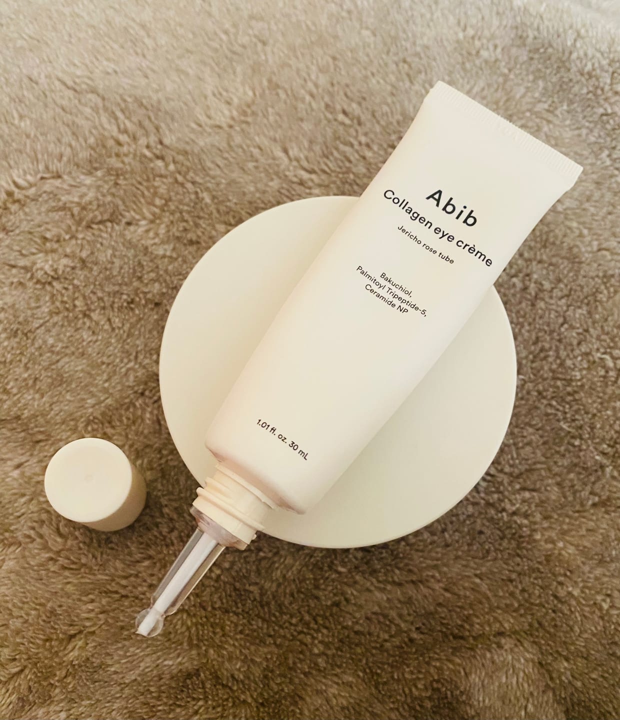 Customer photo review of Collagen eye cream Jericho rose tube