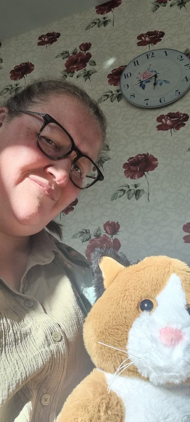 Customer photo review of Verzwaringsknuffel Kat 2,2 kg + Gratis Pittenzakje
