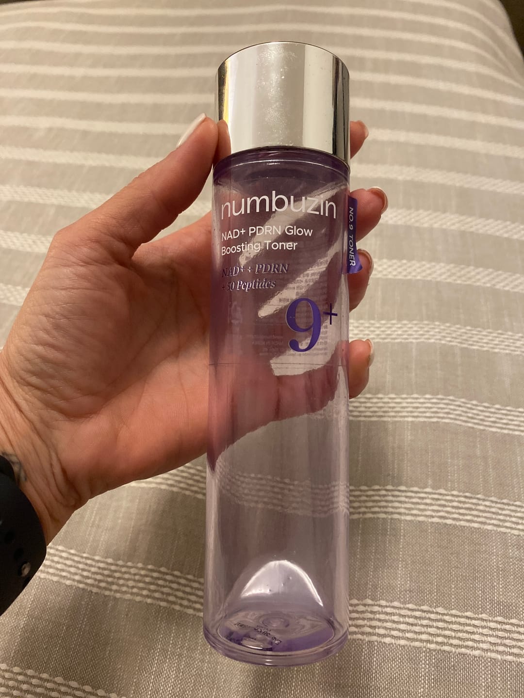 Customer photo review of تونر نومبوزين رقم 9 ناد+ بي دي آر إن لتفتيح وإشراقة البشرة - 150مل