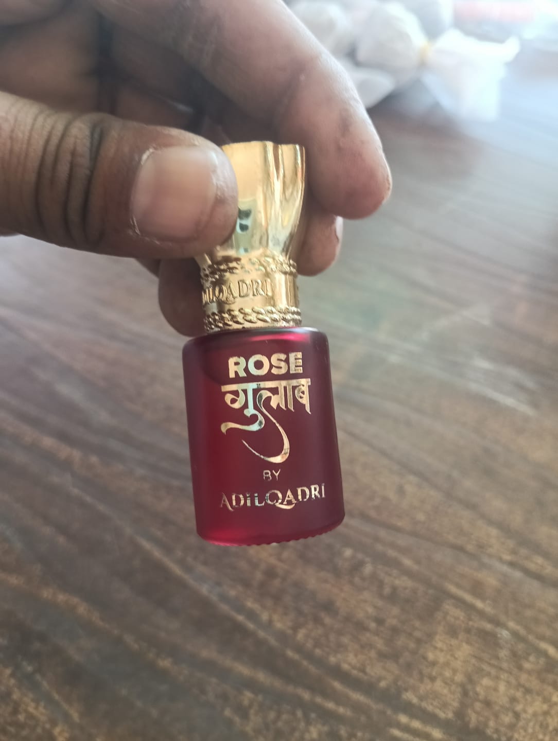 Customer photo review of Rose (Gulab) Luxury Attar Perfume 5.5 ML