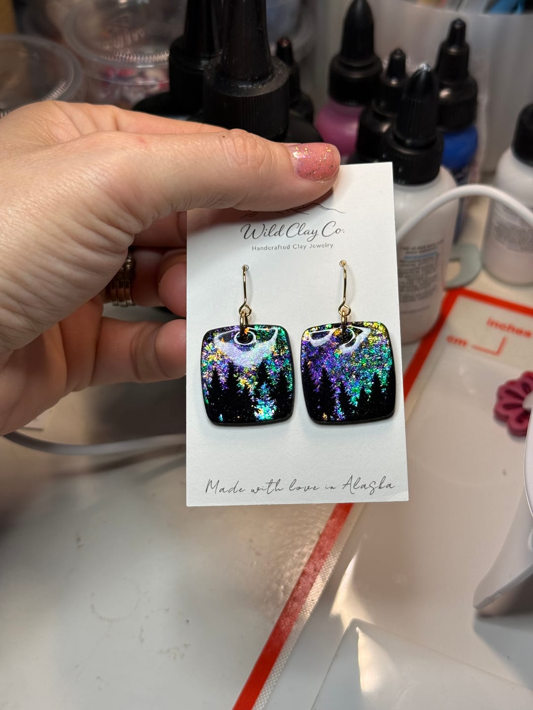 Customer photo review of Tree Line Silk Screen