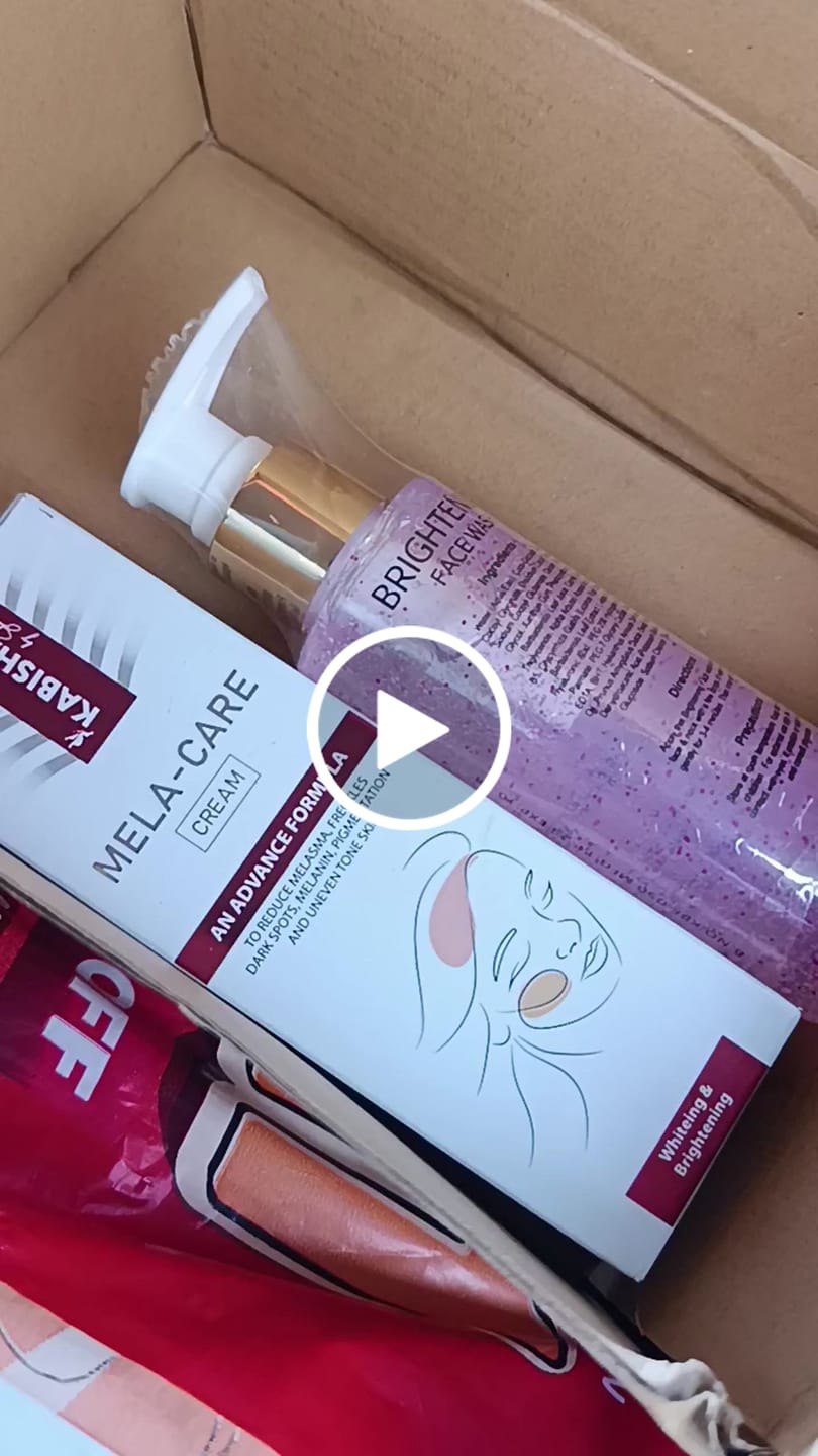 Customer video review of Mela Care Advanced Brightening Cream Double Pack Bundle