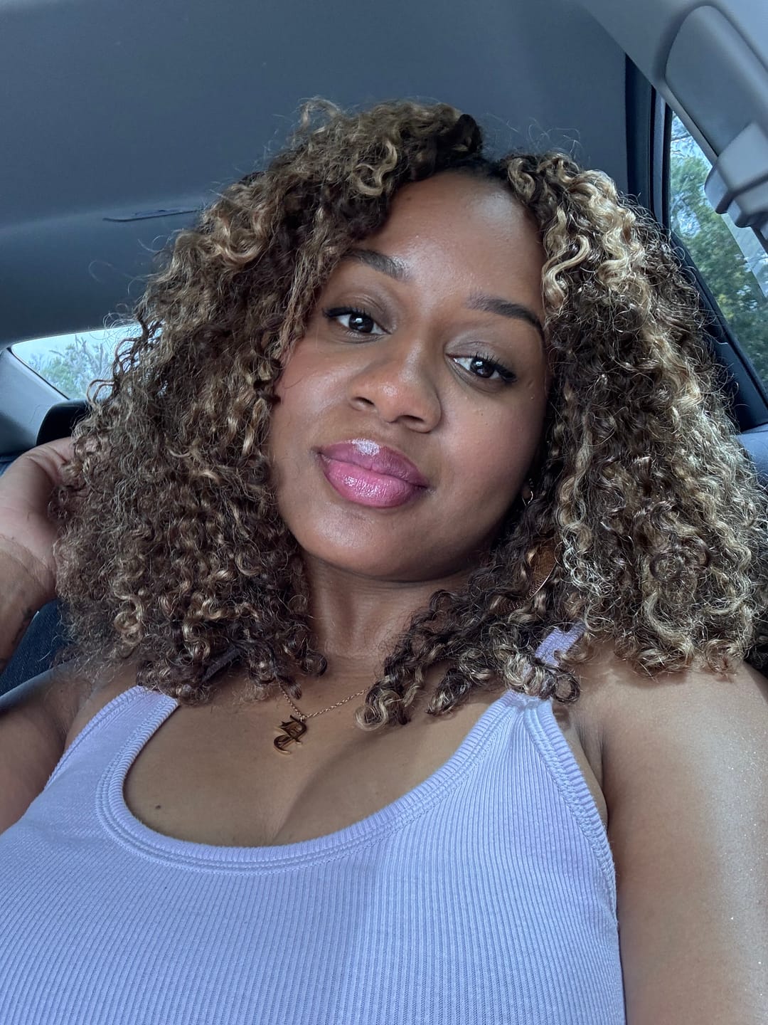 Customer photo review of #4/27 Mix Color Blend Water Deep Wave Human Crochet Hair