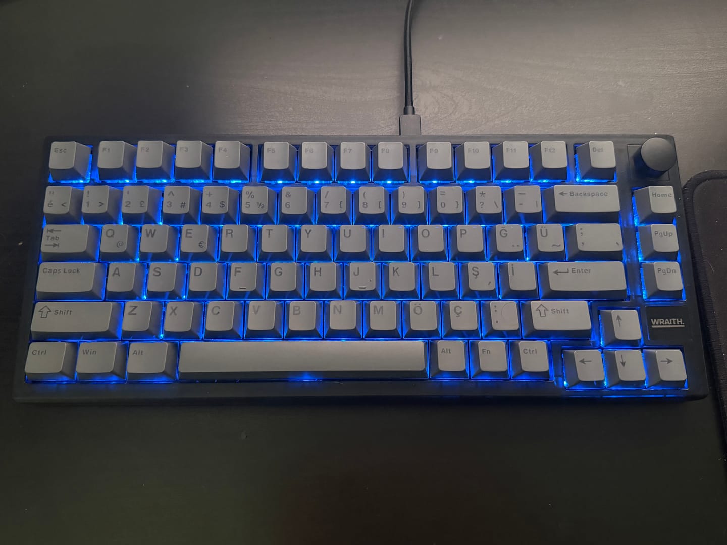 Customer photo review of Wraith W75 V2 Klavye (Manyetik Switch / HE)