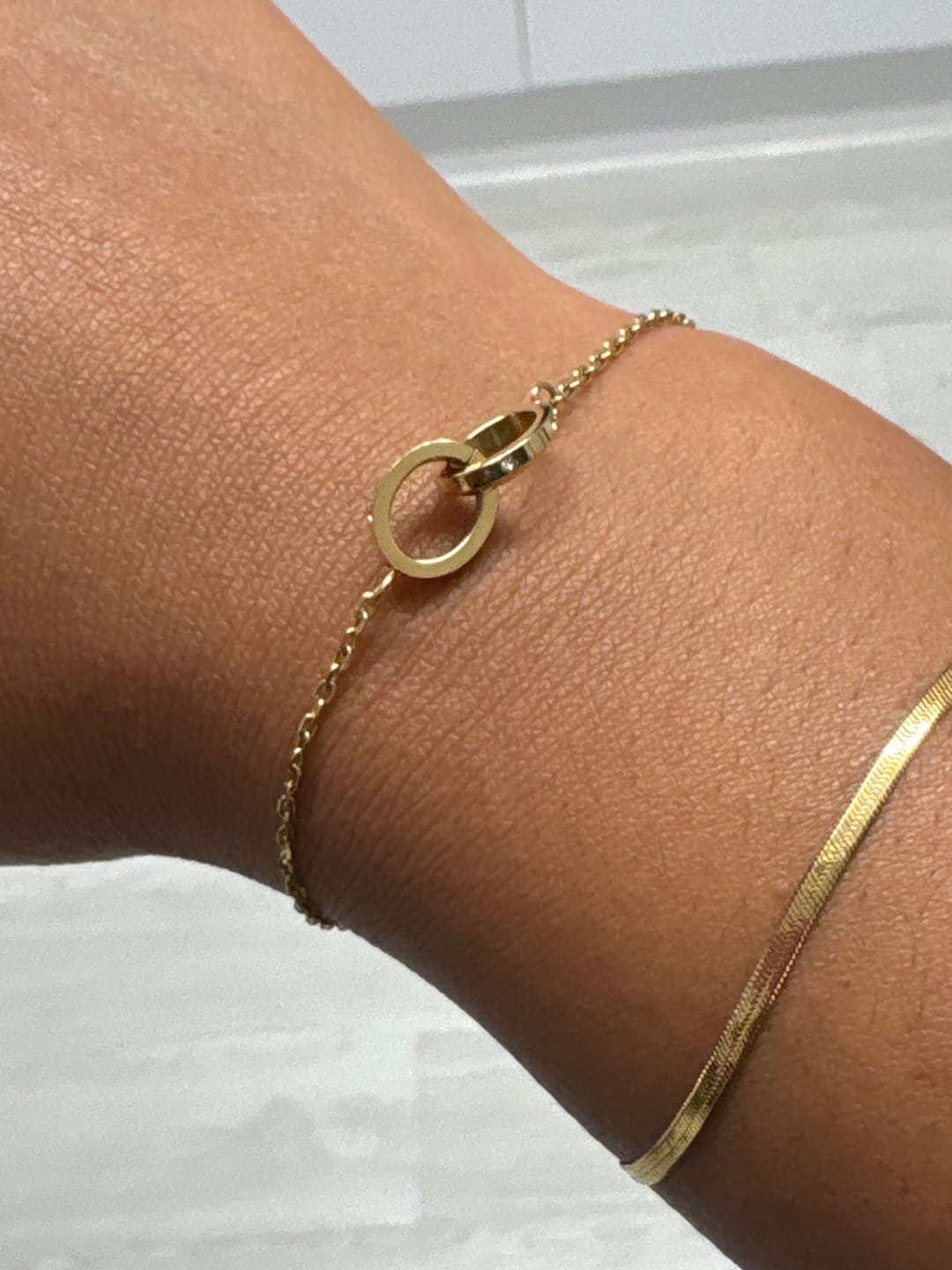 Customer photo review of Eternity Linked Bracelet