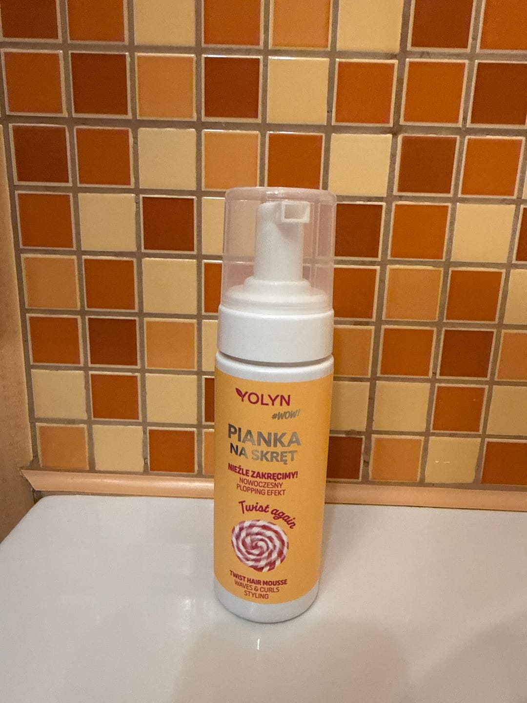 Customer photo review of Мус - Пяна за къдрава коса YOLYN WOW Twist Hair Mousse