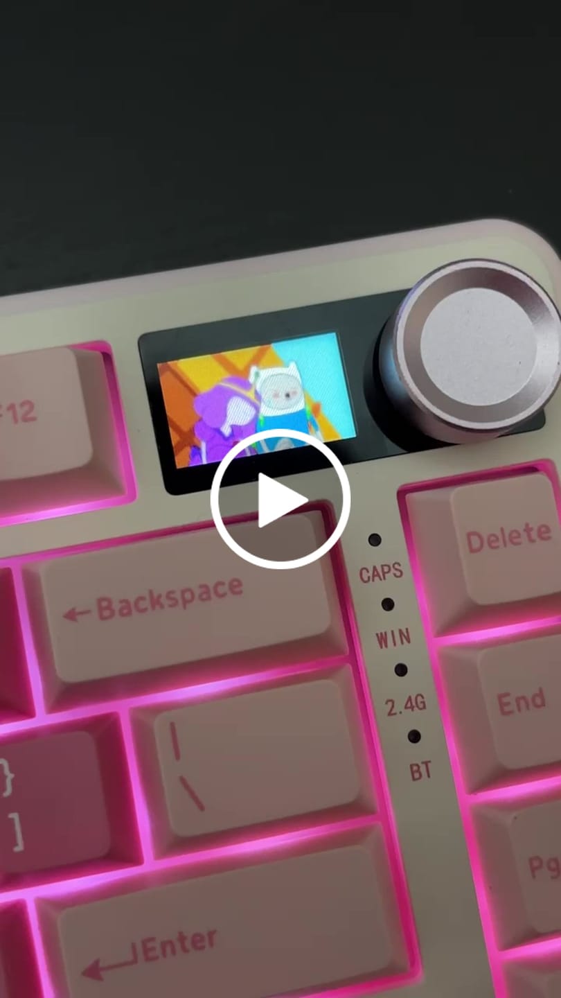 Customer video review of YUNZII B75 Pro Max Mekanik Klavye