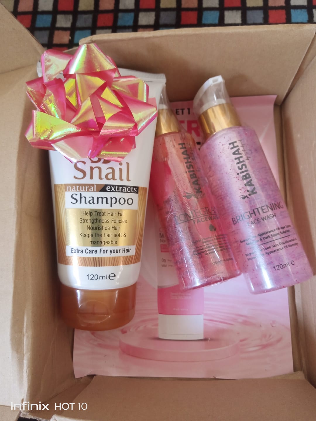 Customer photo review of Dual Action Glow Set