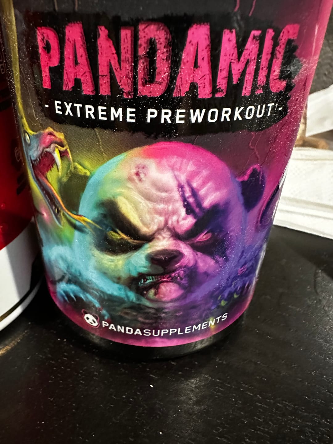 Customer photo review of PANDAMIC PRE-WORKOUT