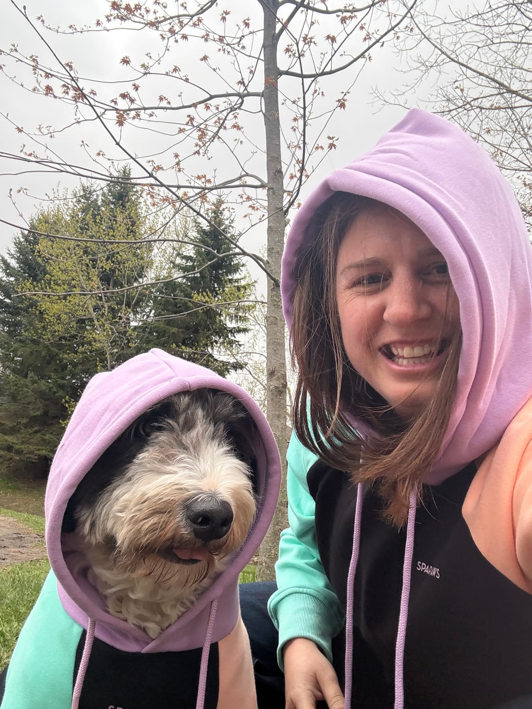 Customer photo review of Cyber Punk Human Hoodie