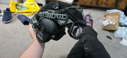 Customer photo review of WRAITH-X Tactical Helmet
