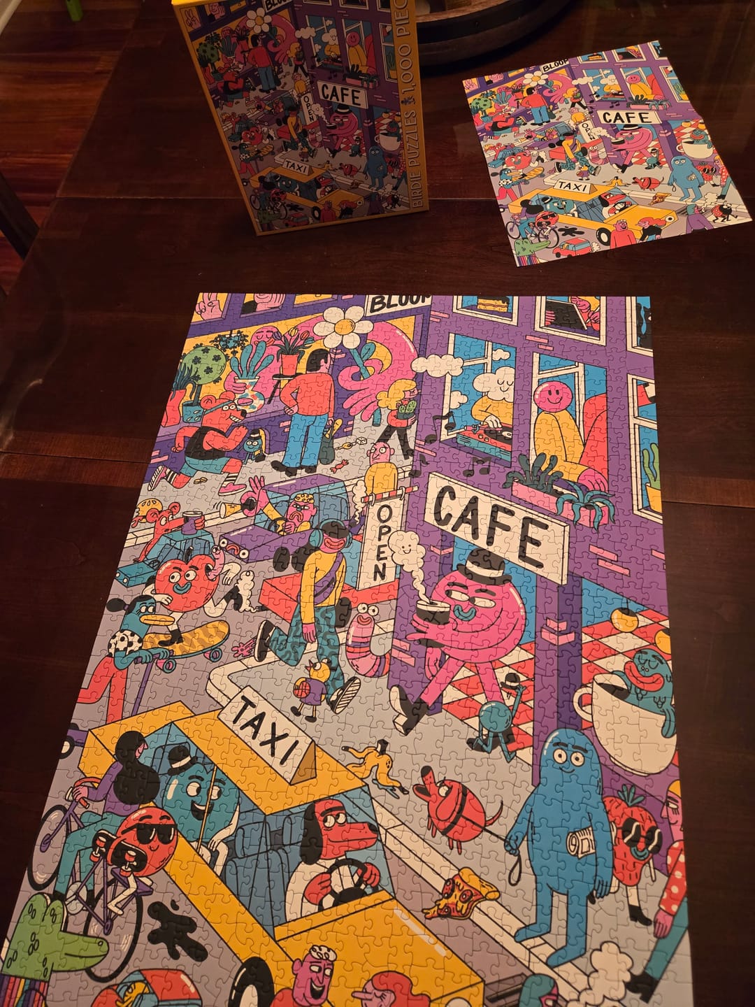 Customer photo review of City Vibes | 1000 Piece Puzzle