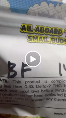 Customer video review of Butterfingaz THCA Flower