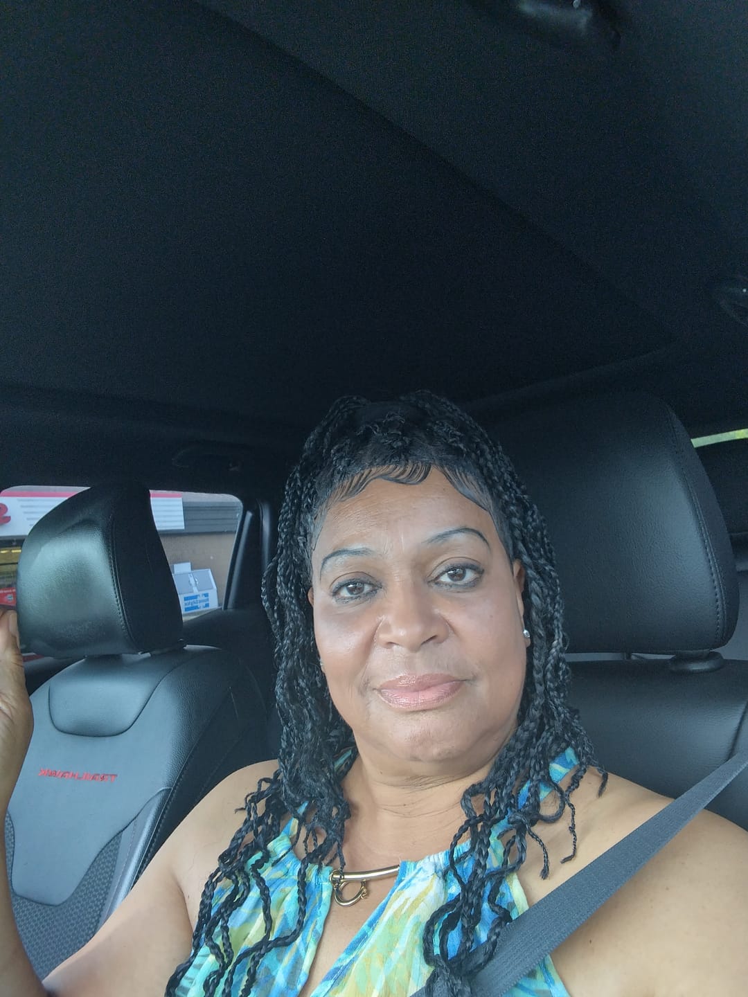Customer photo review of Outre X-Pression Pre-Looped Crochet Braid - SENEGAL TWIST 20" S