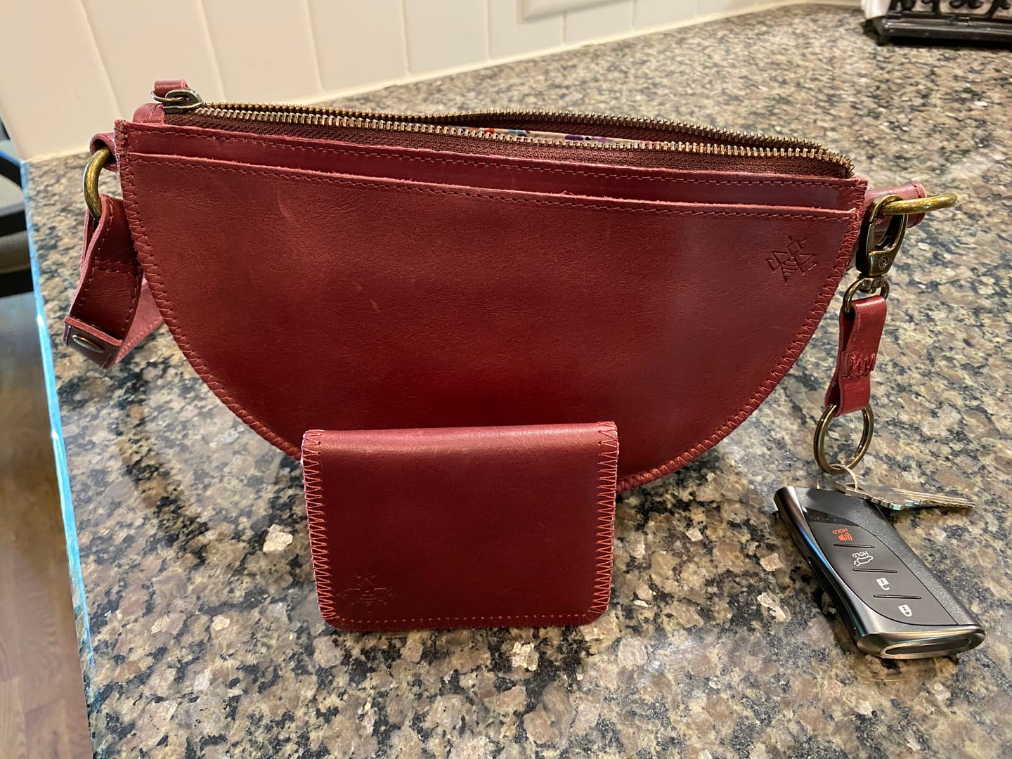Customer photo review of Cherry Daily Wallet