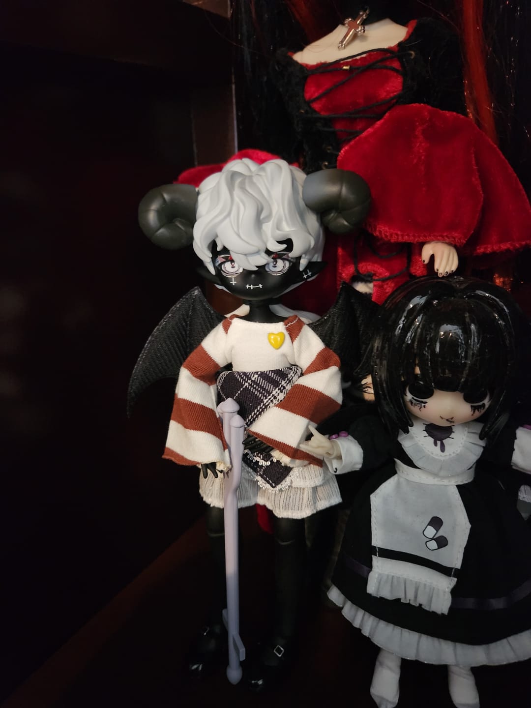 Customer photo review of Cooze Devil Horns Series 1/8 Action Figure BJD Blind Box