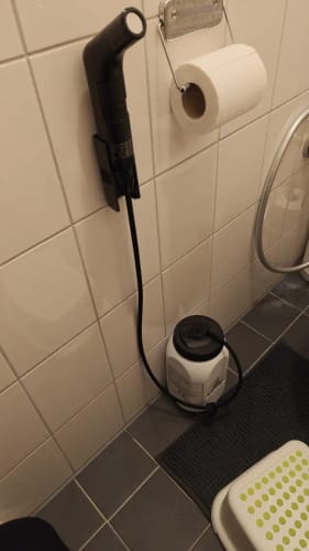 Customer photo review of AquaGo Bidet