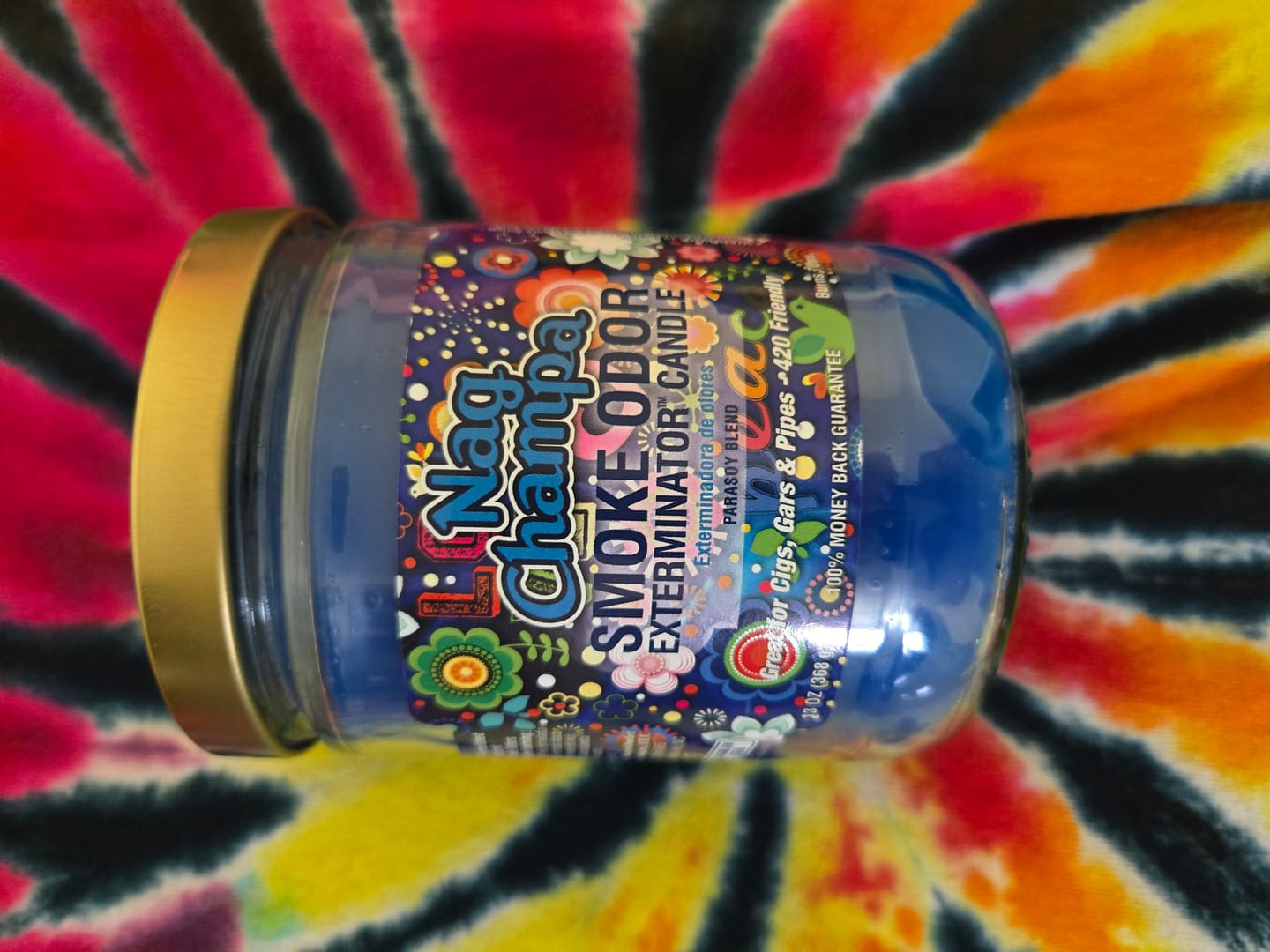 Customer photo review of Nag Champa Candle