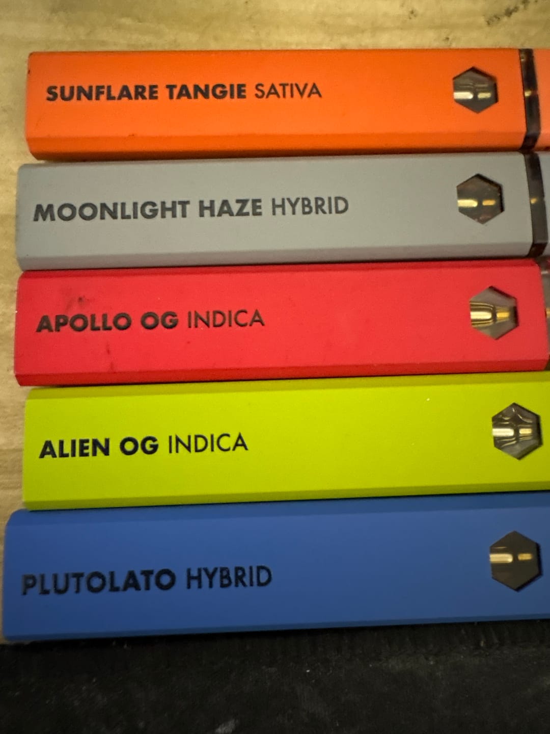 Customer photo review of Green Apple Asteroid – Hash Hole Pre-Rolls (2ct.)
