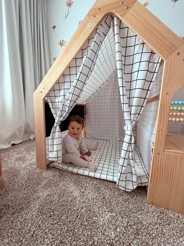 Customer photo review of Flair | Playhouse & Sensory Desk