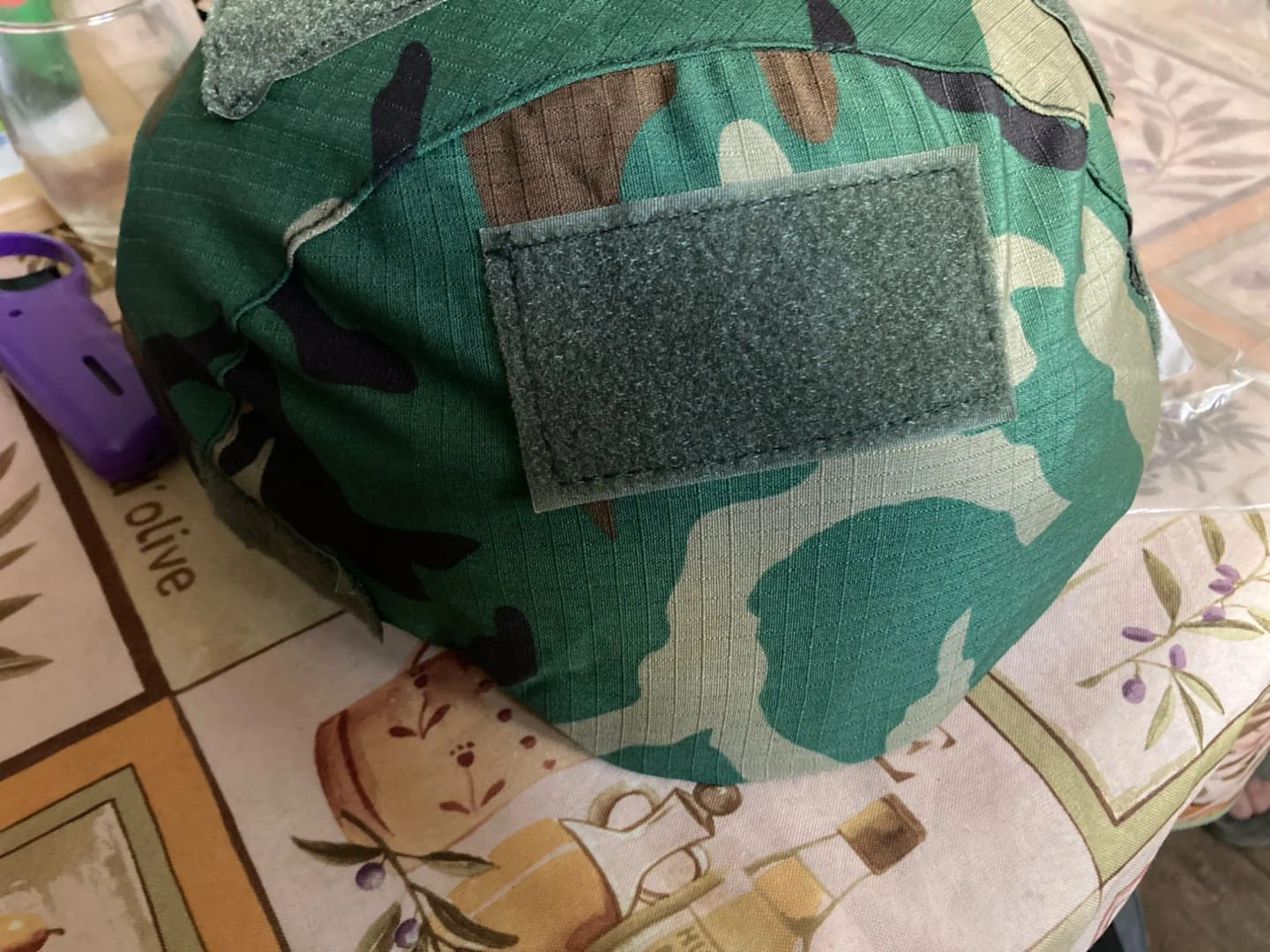Customer photo review of ShadowSkin Helmet Cover