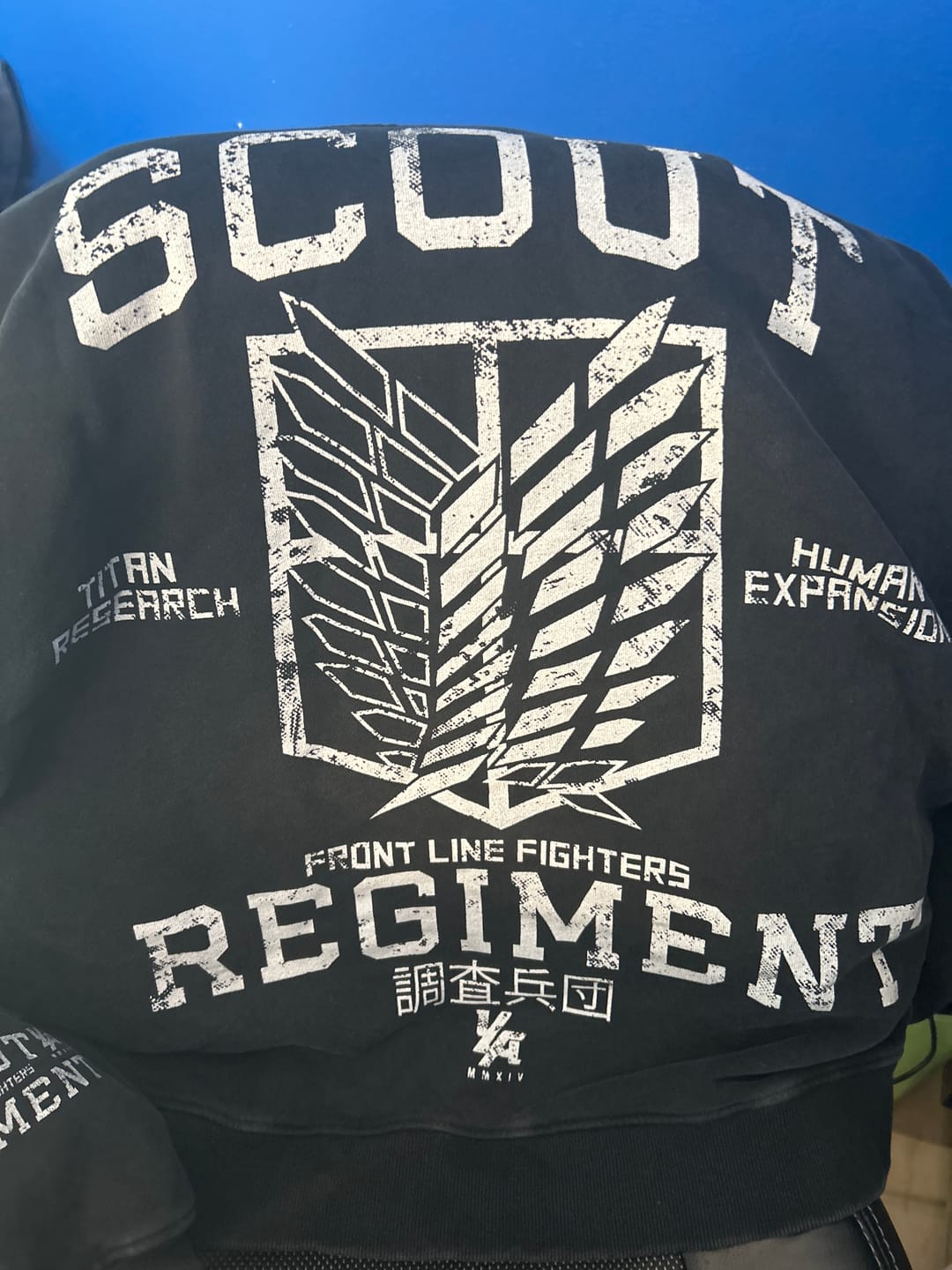 Customer photo review of 5138 - AOT©  x YLA Zip-Up Hoodies